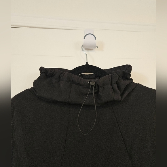 Hyba Womens XXL plus Size Sleevless Vest Jacket Mock Neck Resizable Black Puffer - Picture 8 of 10